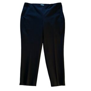 J. McLaughlin Navy Side Zip Cotton Pant Size 12